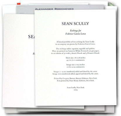 Sean Scully colophon